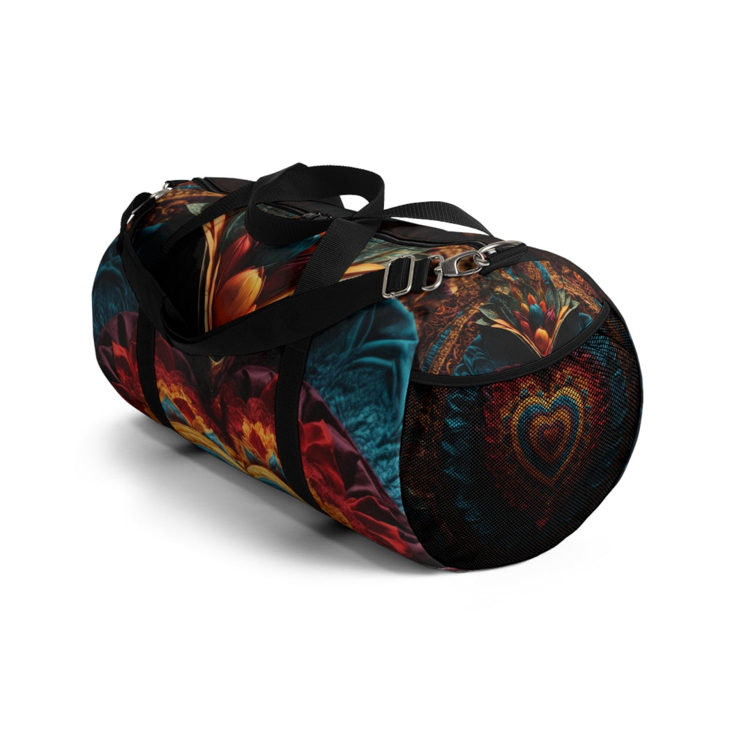 Floral Heart Tapestry - Duffle Bag - Bags - g(0D·IO) - Large - -