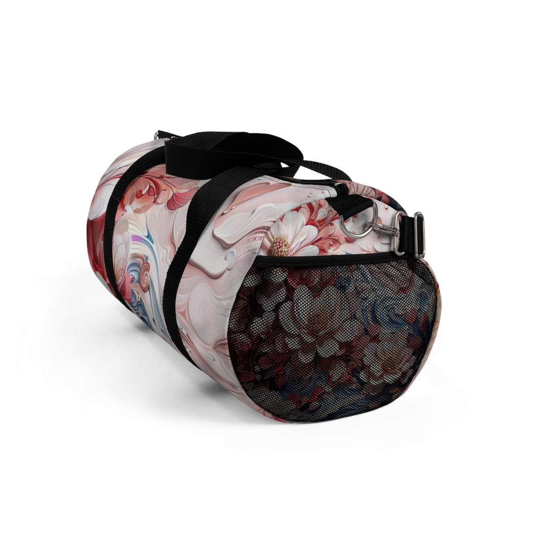 Floral Marble Whirls - Duffle Bag - Bags - g(0D·IO) - Large - -