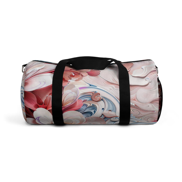 Floral Marble Whirls - Duffle Bag - Bags - g(0D·IO) - Small - -