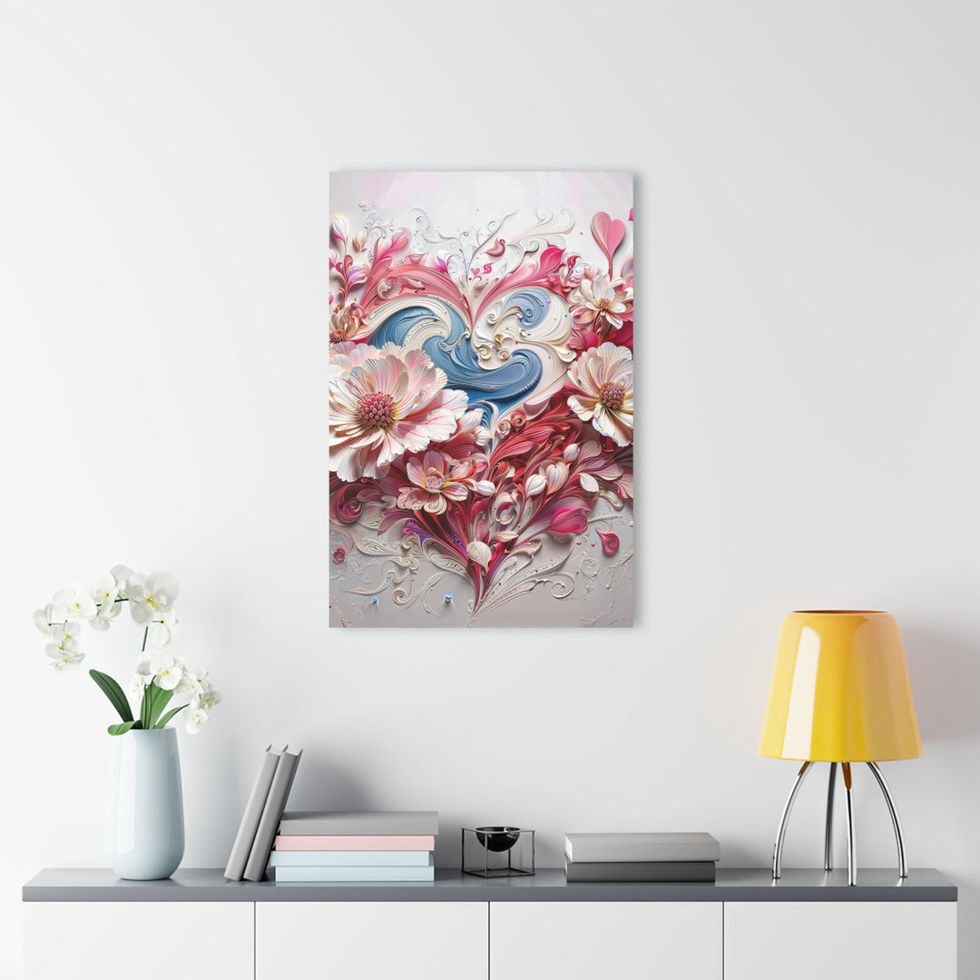 Floral Swirl Abundance - Acrylic Prints (French Cleat Hanging) - Home Decor - g(0D·IO) - 24" x 36" (Vertical) - 0.25'' -