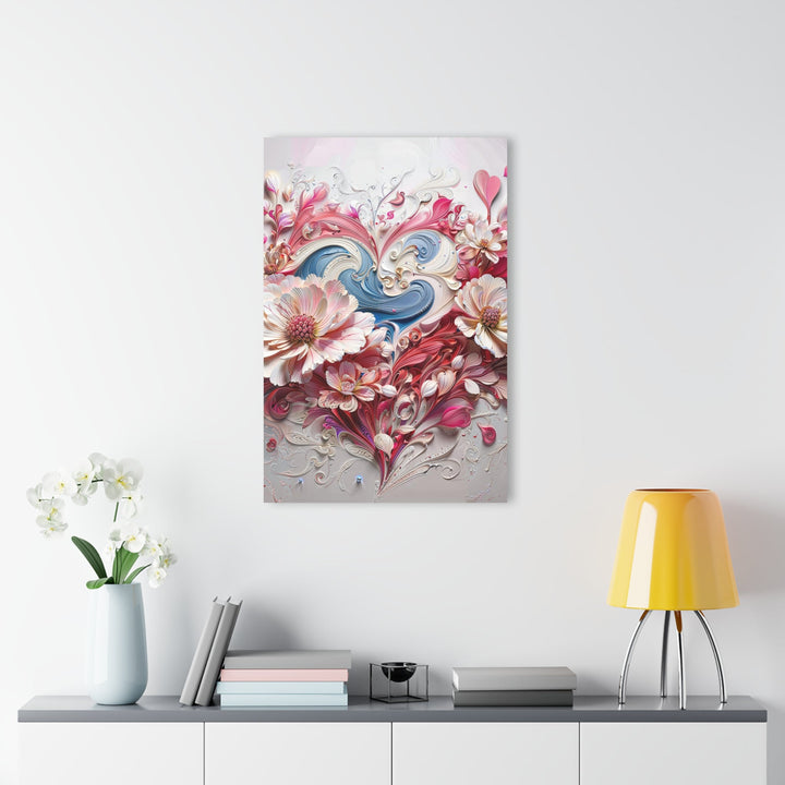 Floral Swirl Abundance - Acrylic Prints (French Cleat Hanging) - Home Decor - g(0D·IO) - 24" x 36" (Vertical) - 0.25'' -