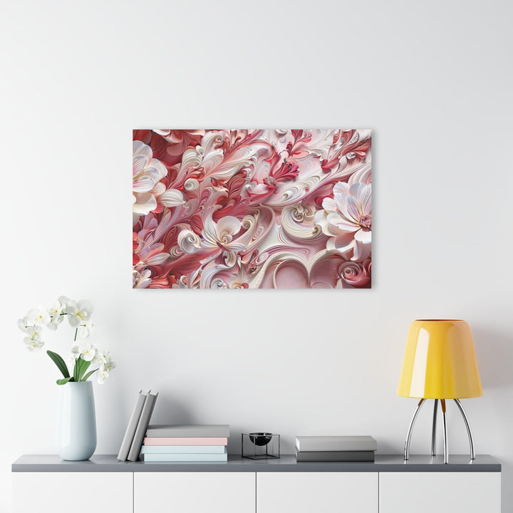 Floral Swirl Abundance - Acrylic Prints (French Cleat Hanging) - Home Decor - g(0D·IO) - 24" x 36" (Vertical) - 0.25'' -