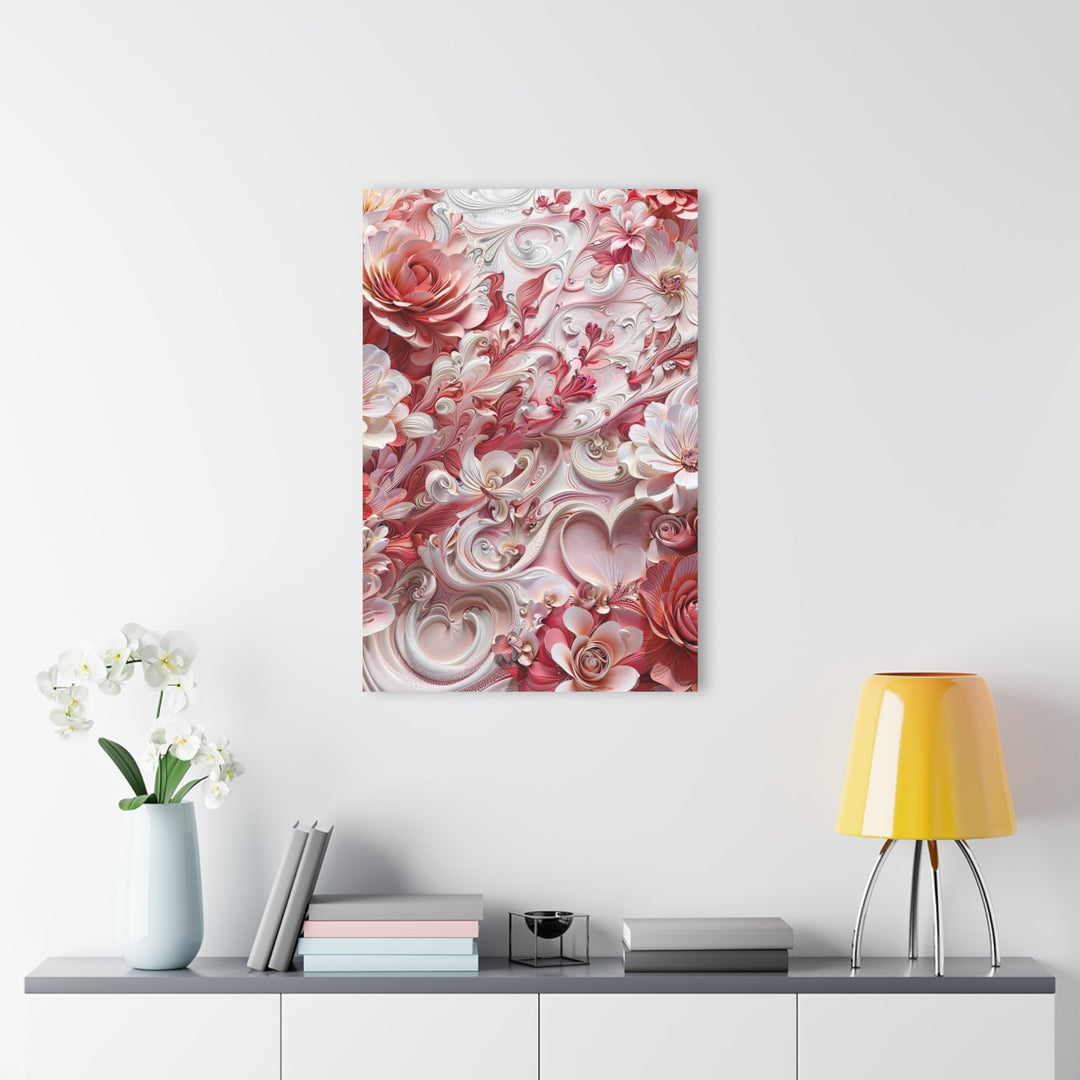 Floral Swirl Abundance - Acrylic Prints (French Cleat Hanging) - Home Decor - g(0D·IO) - 24" x 36" (Vertical) - 0.25'' -