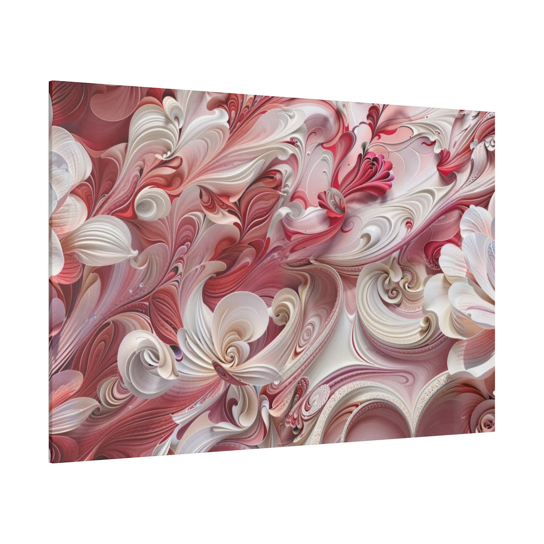 Floral Swirl Abundance - Matte Canvas - Canvas - g(0D·IO) - 32" x 32" (Square) - 0.75'' -