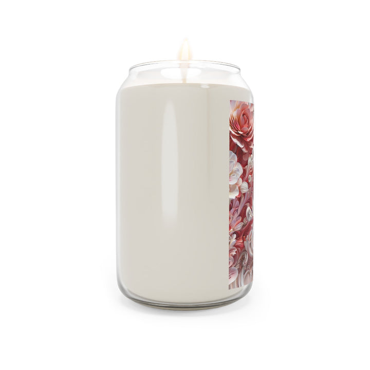 Floral Swirl Abundance - Scented Candle - Home Decor - g(0D·IO) - Vanilla Bean - 13.75oz -