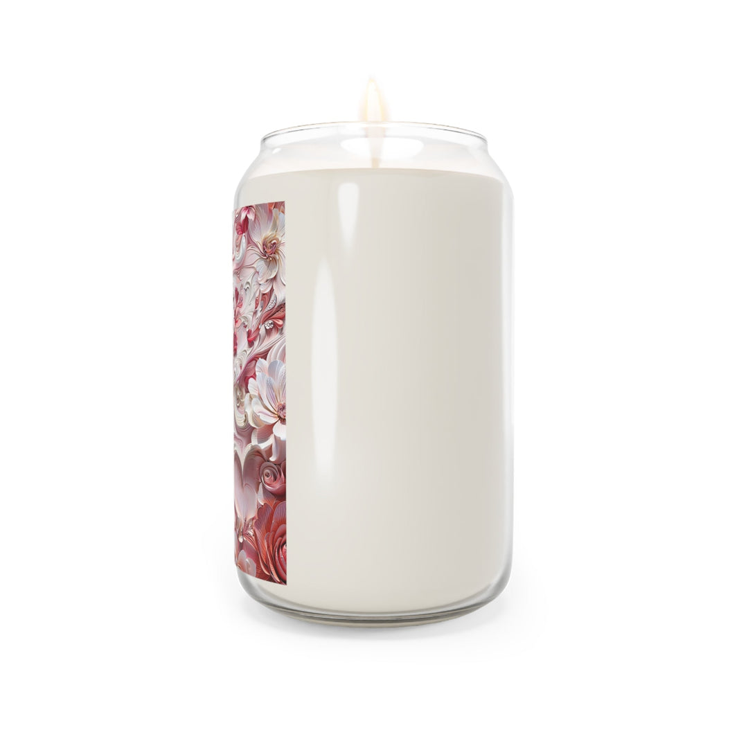 Floral Swirl Abundance - Scented Candle - Home Decor - g(0D·IO) - Vanilla Bean - 13.75oz -