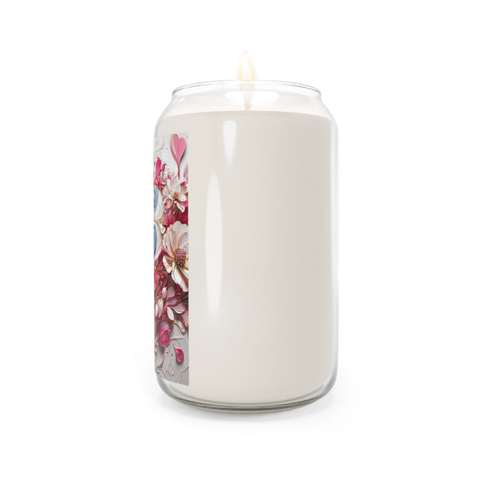 Floral Swirl Abundance - Scented Candle - Home Decor - g(0D·IO) - Vanilla Bean - 13.75oz -