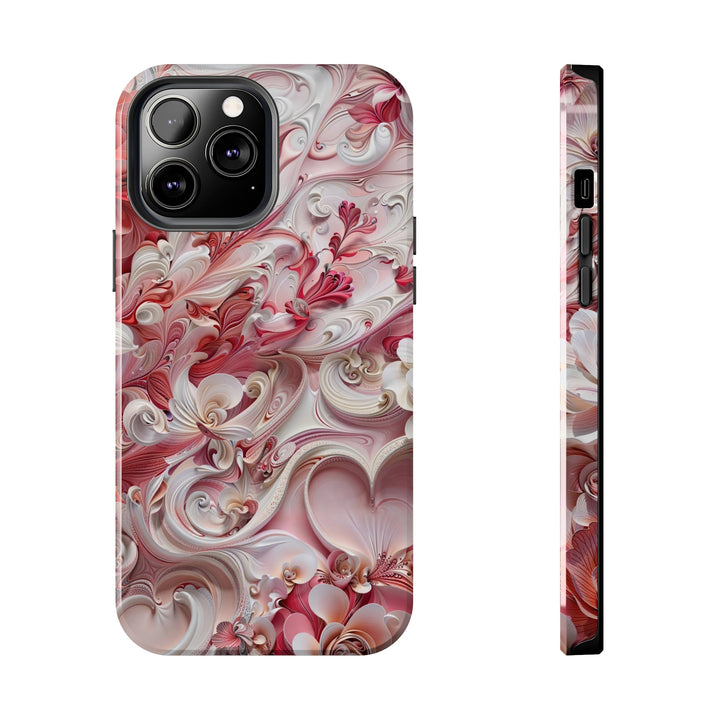 Floral Swirl Abundance - Tough Phone Case - Phone Case - g(0D·IO) - iPhone 13 Pro Max - -