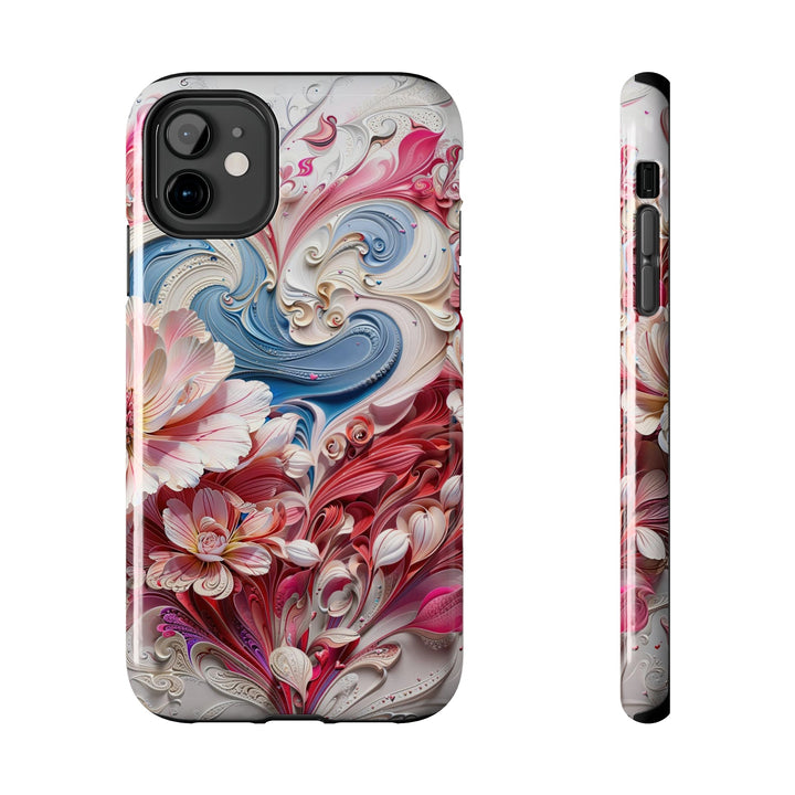 Floral Swirl Abundance - Tough Phone Case - Phone Case - g(0D·IO) - iPhone 11 - -