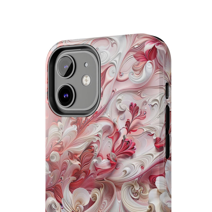 Floral Swirl Abundance - Tough Phone Case - Phone Case - g(0D·IO) - iPhone 13 Mini - -