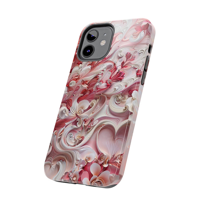 Floral Swirl Abundance - Tough Phone Case - Phone Case - g(0D·IO) - iPhone 13 Mini - -