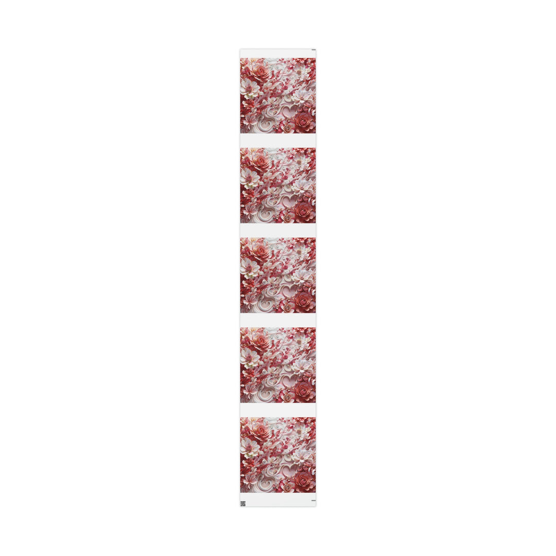 Floral Swirl Abundance - Wrapping Paper - Home Decor - g(0D·IO) - 30" x 180" - Matte -