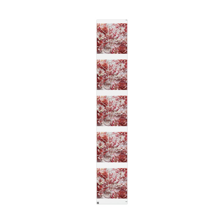 Floral Swirl Abundance - Wrapping Paper - Home Decor - g(0D·IO) - 30" x 180" - Matte -