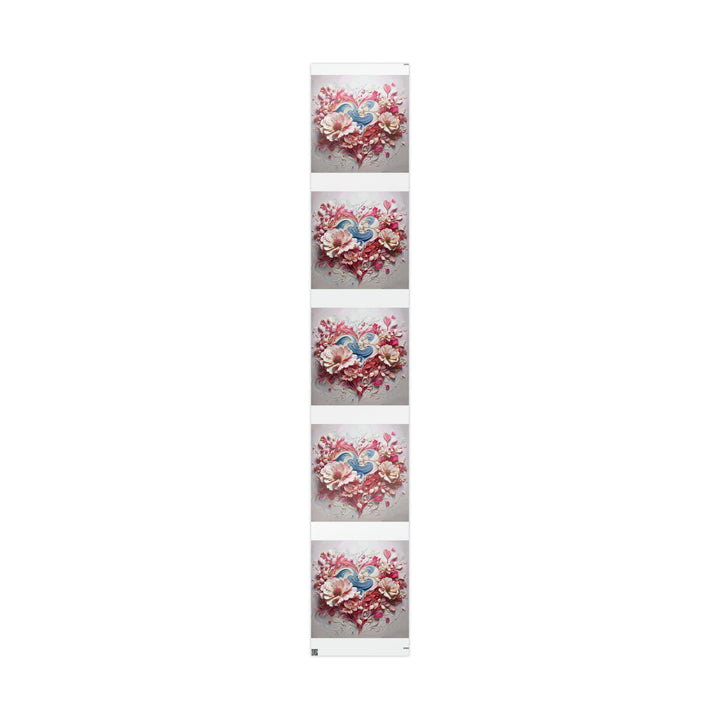 Floral Swirl Abundance - Wrapping Paper - Home Decor - g(0D·IO) - 30" x 180" - Glossy -