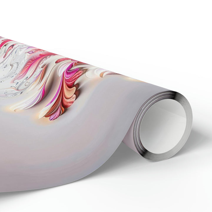 Floral Swirl Abundance - Wrapping Paper - Home Decor - g(0D·IO) - 30'' x 72'' - Matte -