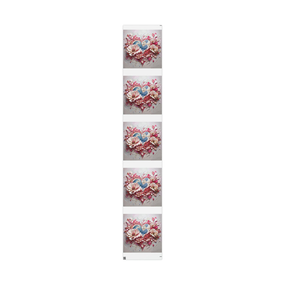 Floral Swirl Abundance - Wrapping Paper - Home Decor - g(0D·IO) - 30" x 180" - Matte -