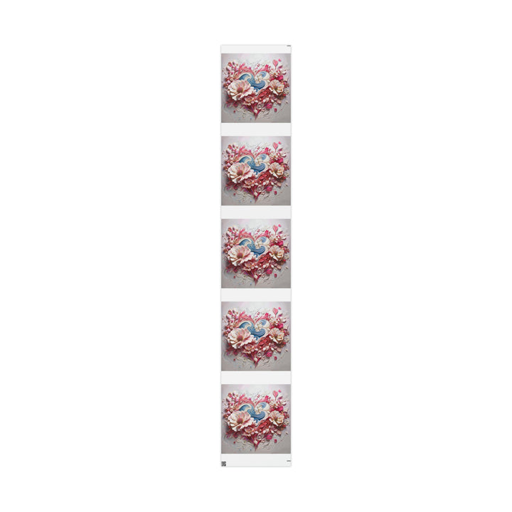 Floral Swirl Abundance - Wrapping Paper - Home Decor - g(0D·IO) - 30" x 180" - Matte -