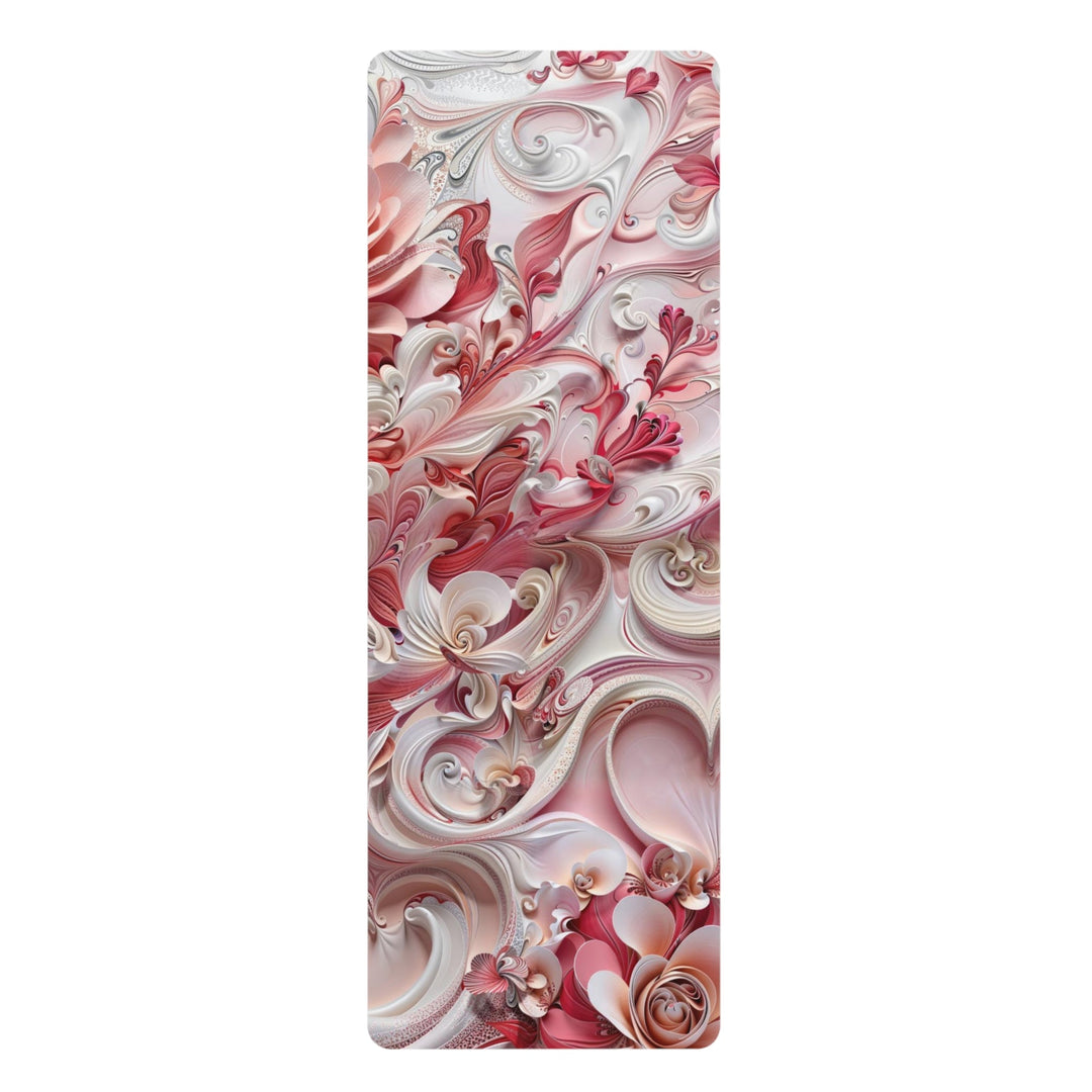 Floral Swirl Abundance - Yoga Mat - Home Decor - g(0D·IO) - 24” x 68” - -