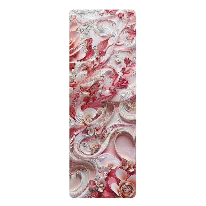 Floral Swirl Abundance - Yoga Mat - Home Decor - g(0D·IO) - 24” x 68” - -