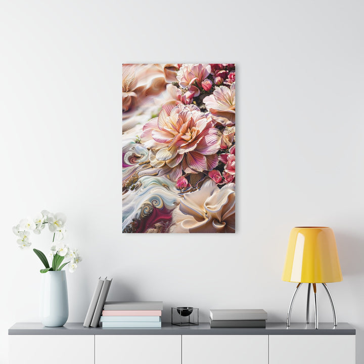 Floral Swirl Essence - Acrylic Prints (French Cleat Hanging) - Home Decor - g(0D·IO) - 24" x 36" (Vertical) - 0.25'' -
