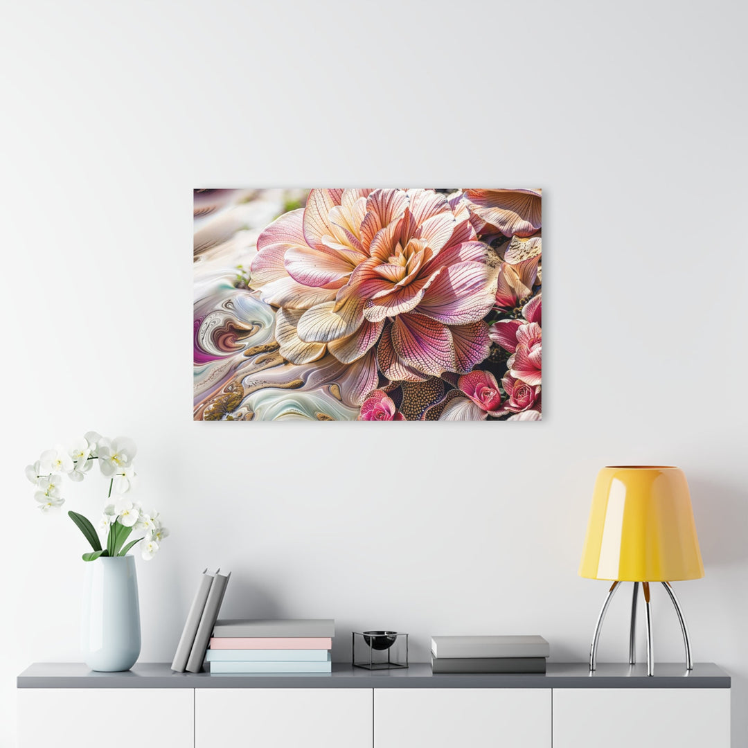 Floral Swirl Essence - Acrylic Prints (French Cleat Hanging) - Home Decor - g(0D·IO) - 24" x 36" (Vertical) - 0.25'' -