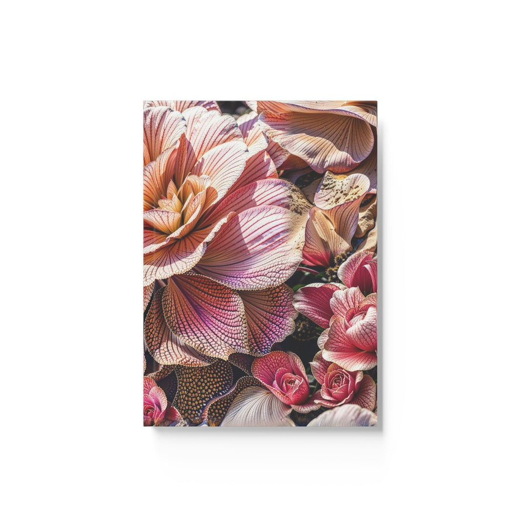 Floral Swirl Essence - Hard Backed Journal - Paper products - g(0D·IO) - Ruled line - A5 - White