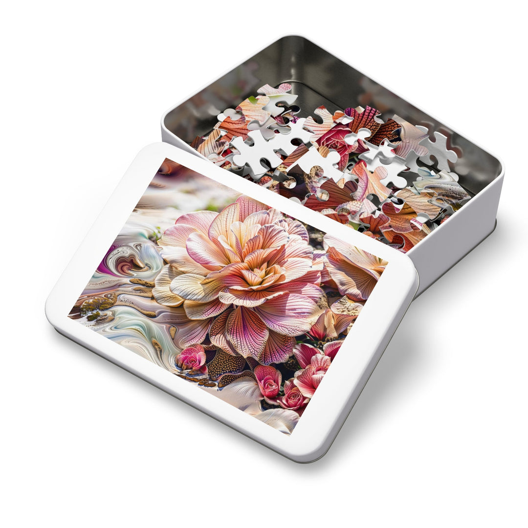 Floral Swirl Essence - Jigsaw Puzzle (100, 252, 500, 1000 pieces) - Puzzle - g(0D·IO) - 29.25" × 19.75" (1000 pcs) - -