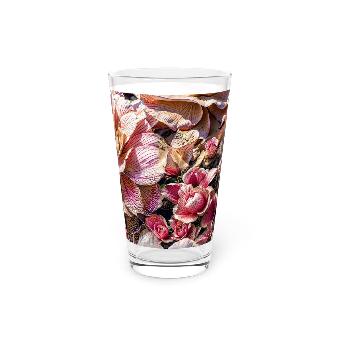 Floral Swirl Essence - Pint Glass - Mug - g(0D·IO) - 16oz - -