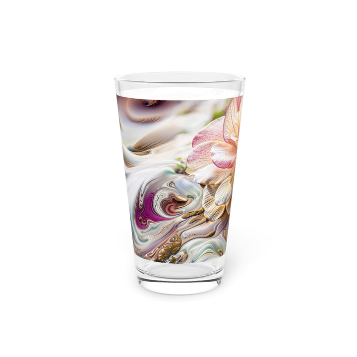 Floral Swirl Essence - Pint Glass - Mug - g(0D·IO) - 16oz - -