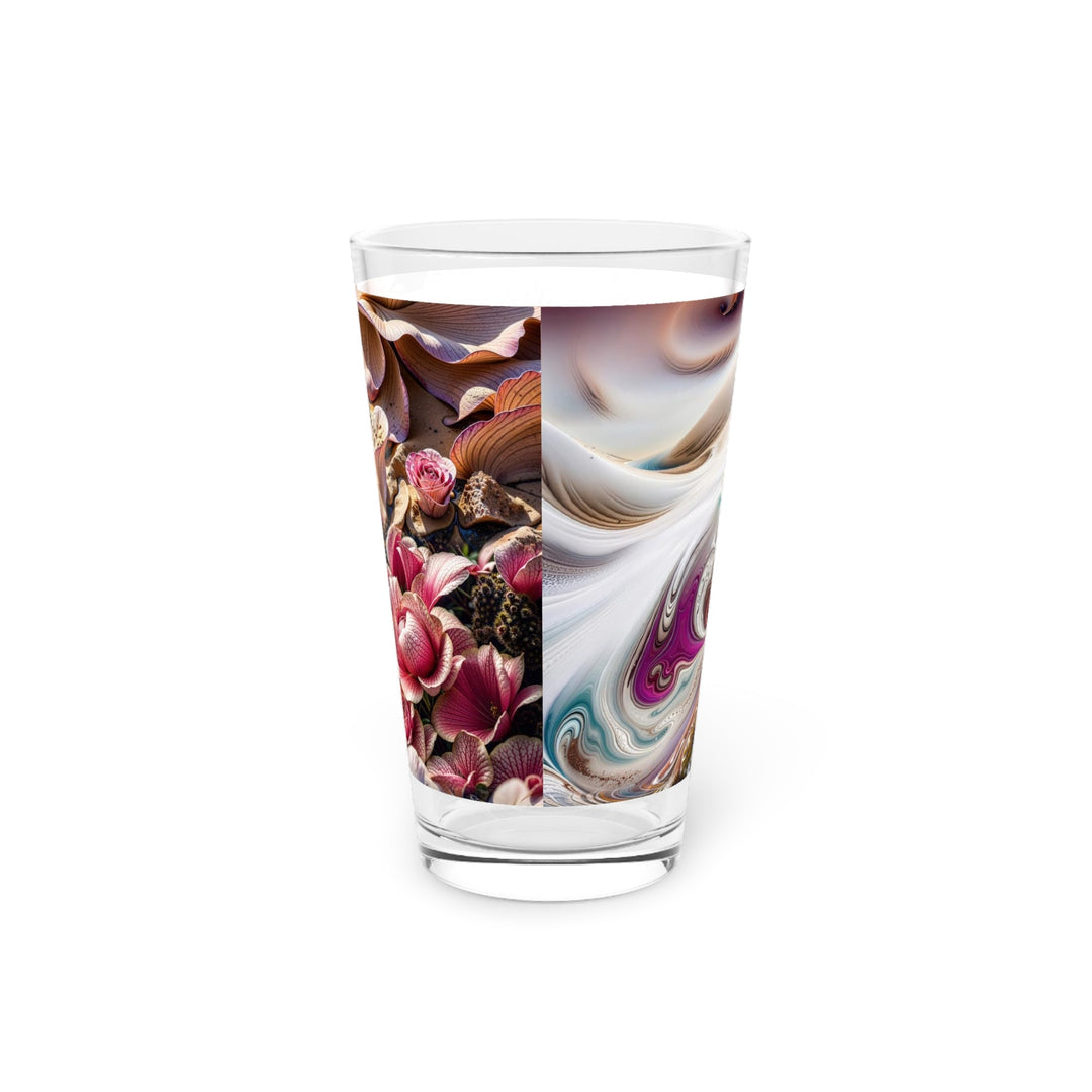 Floral Swirl Essence - Pint Glass - Mug - g(0D·IO) - 16oz - -