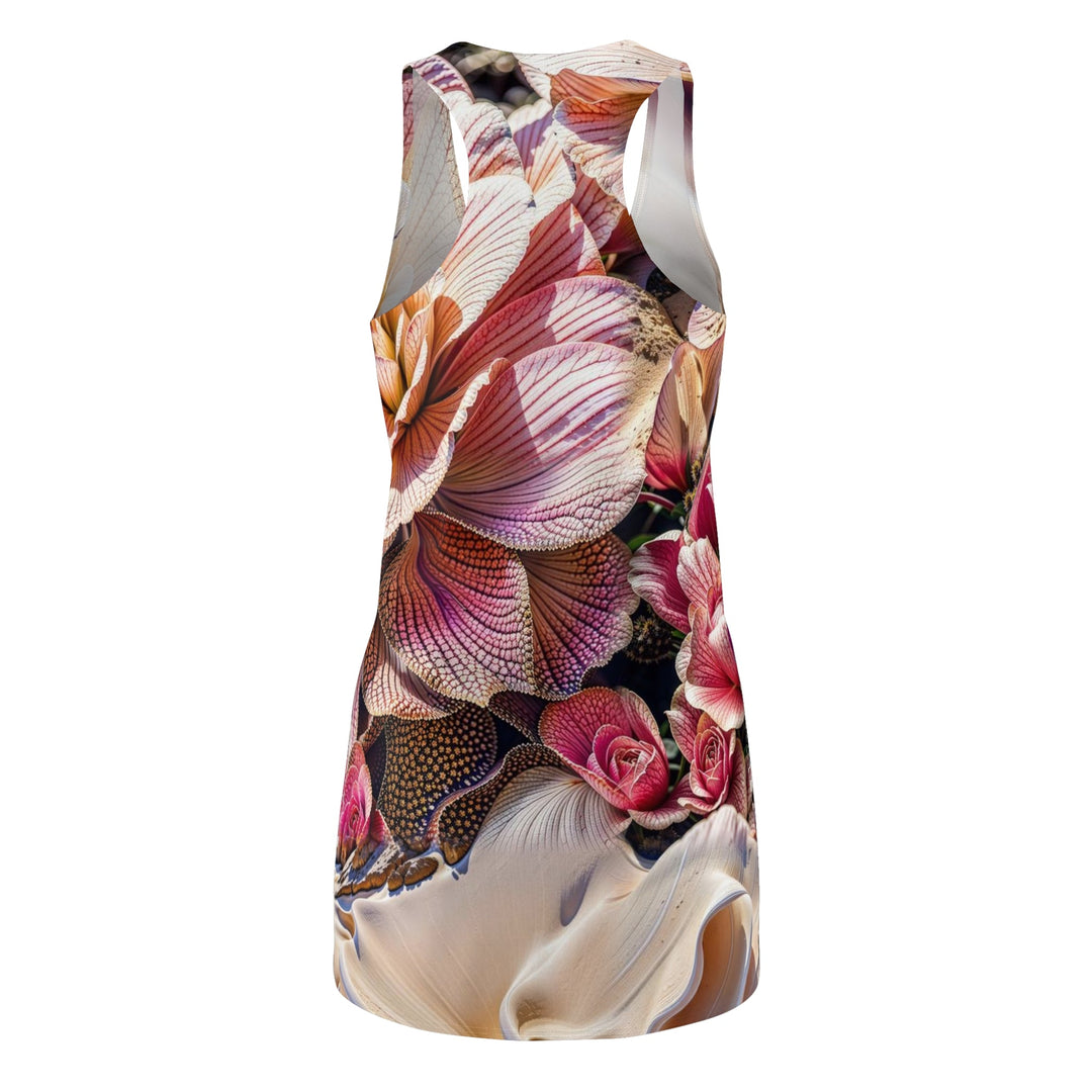 Floral Swirl Essence - Racerback Dress - All Over Prints - g(0D·IO) - XS - -