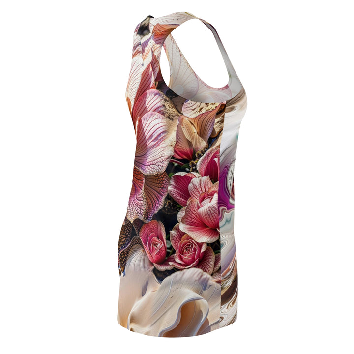 Floral Swirl Essence - Racerback Dress - All Over Prints - g(0D·IO) - XS - -