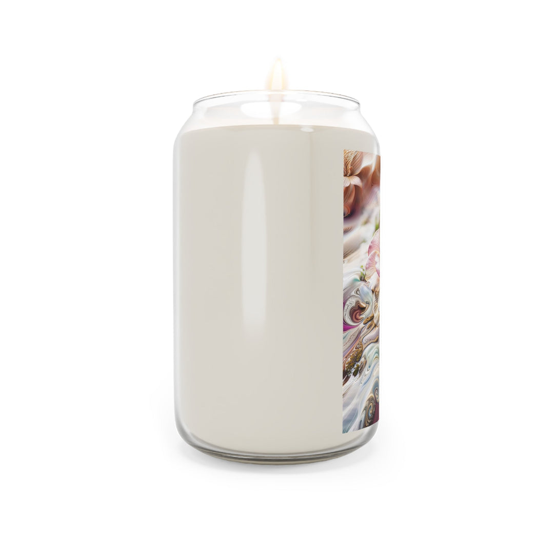 Floral Swirl Essence - Scented Candle - Home Decor - g(0D·IO) - Vanilla Bean - 13.75oz -