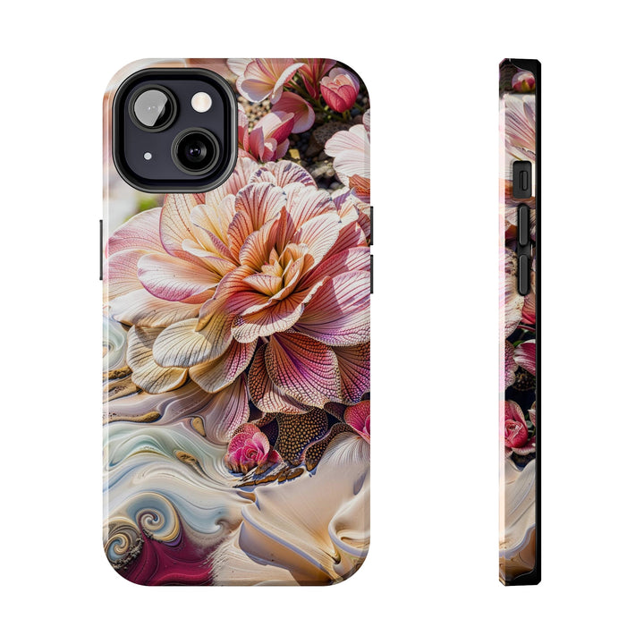 Floral Swirl Essence - Tough Phone Case - Phone Case - g(0D·IO) - iPhone 13 - -