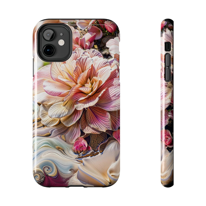 Floral Swirl Essence - Tough Phone Case - Phone Case - g(0D·IO) - iPhone 11 - -