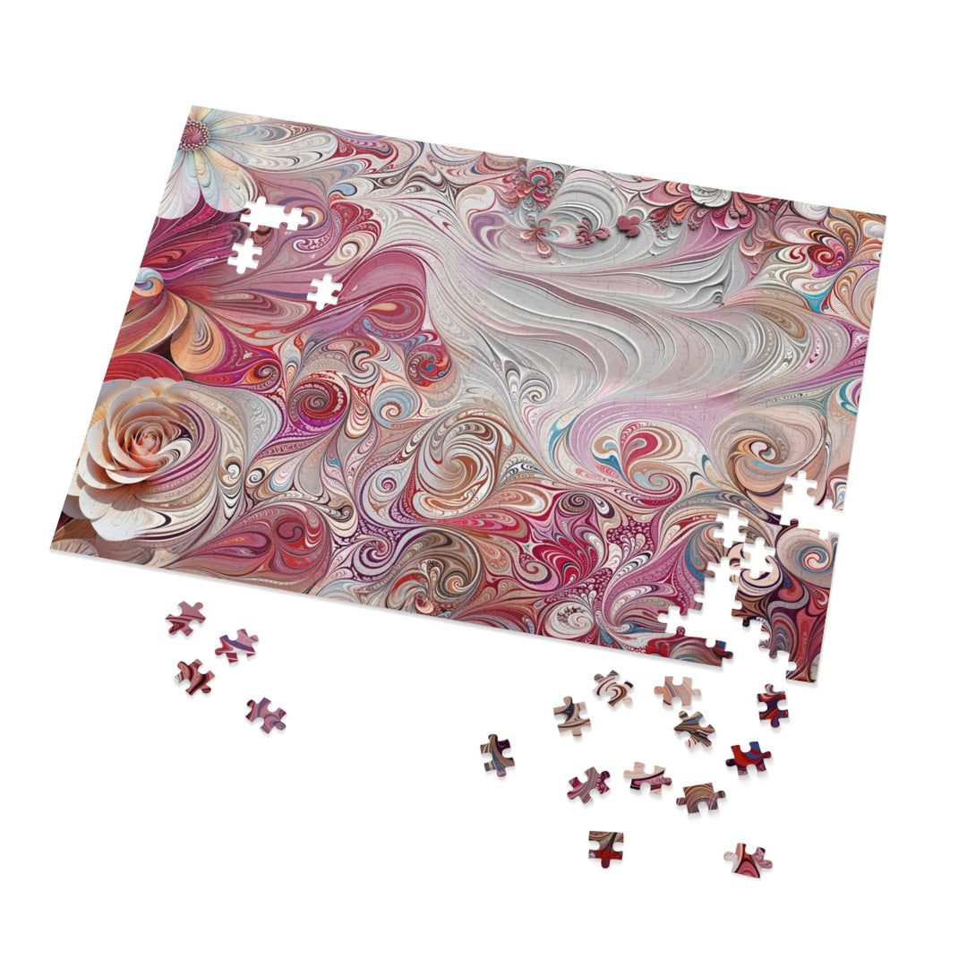 Floral Swirl Symphony - Jigsaw Puzzle (100, 252, 500, 1000 pieces) - Puzzle - g(0D·IO) - 29.25" × 19.75" (1000 pcs) - -