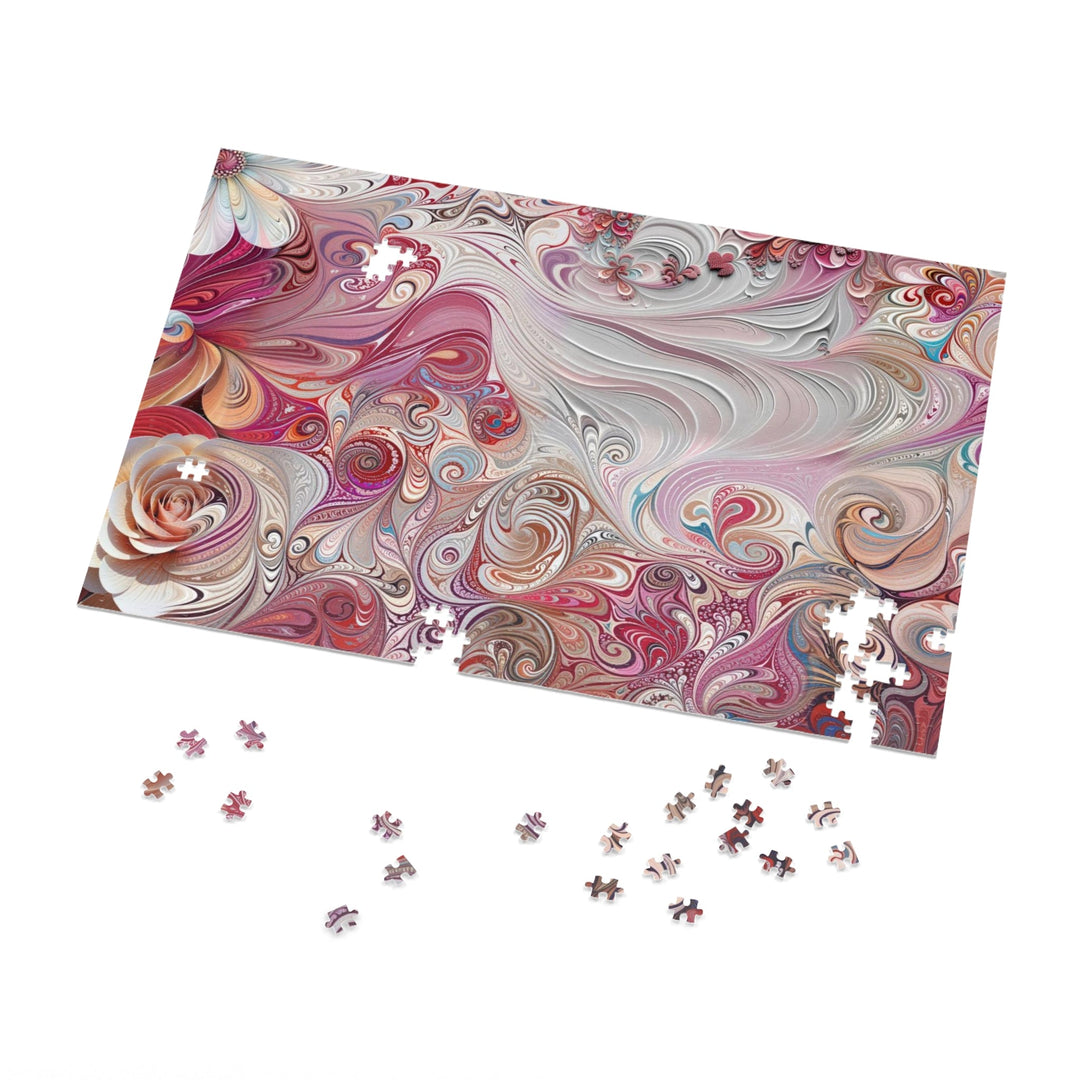 Floral Swirl Symphony - Jigsaw Puzzle (100, 252, 500, 1000 pieces) - Puzzle - g(0D·IO) - 29.25" × 19.75" (1000 pcs) - -