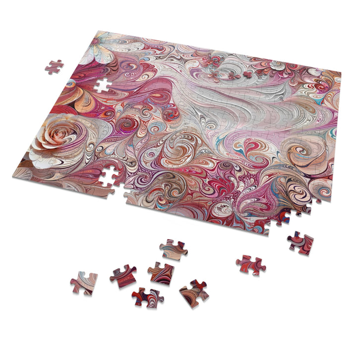 Floral Swirl Symphony - Jigsaw Puzzle (100, 252, 500, 1000 pieces) - Puzzle - g(0D·IO) - 29.25" × 19.75" (1000 pcs) - -