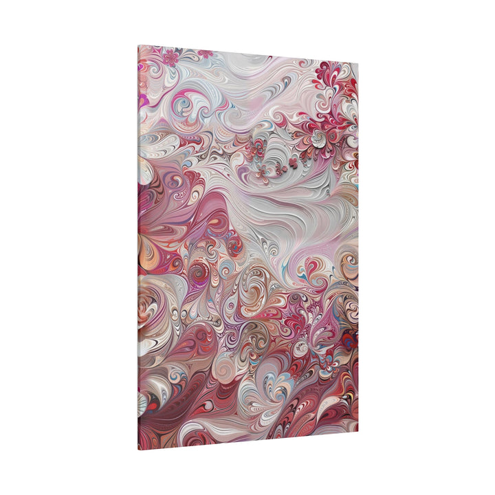 Floral Swirl Symphony - Matte Canvas - Canvas - g(0D·IO) - 32" x 32" (Square) - 0.75'' -