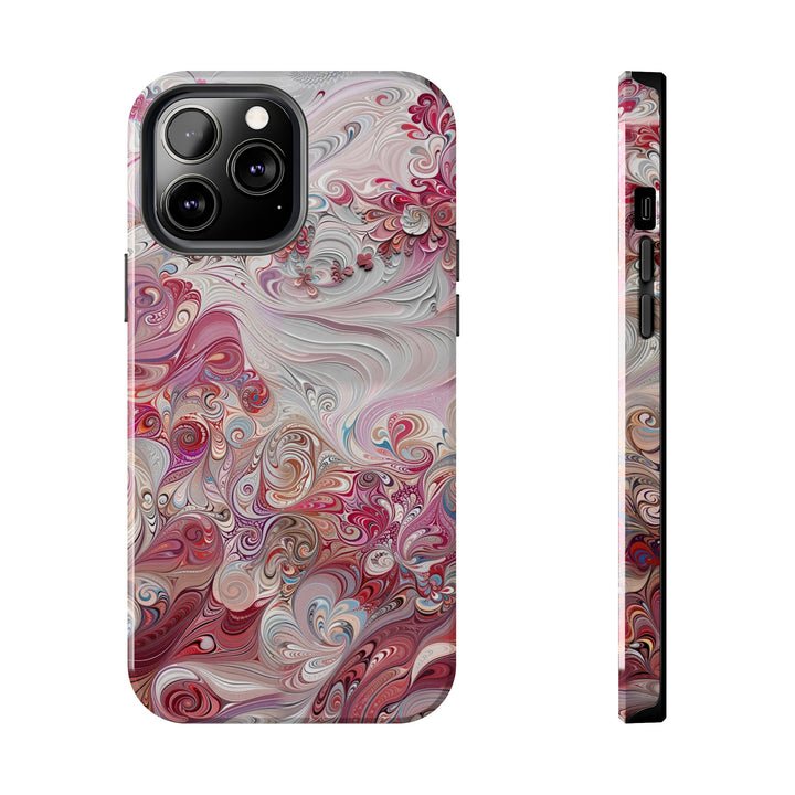 Floral Swirl Symphony - Tough Phone Case - Phone Case - g(0D·IO) - iPhone 13 Pro Max - -