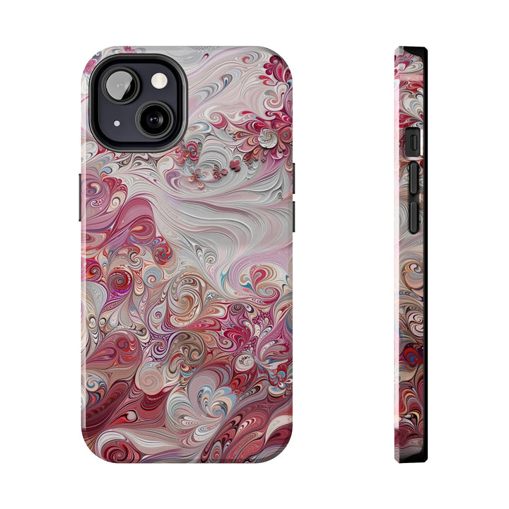 Floral Swirl Symphony - Tough Phone Case - Phone Case - g(0D·IO) - iPhone 13 - -