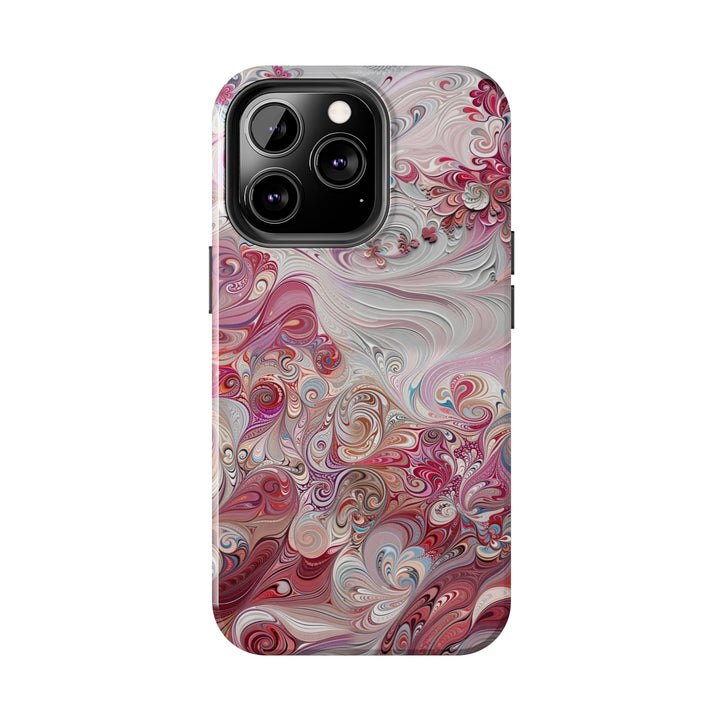 Floral Swirl Symphony - Tough Phone Case - Phone Case - g(0D·IO) - iPhone 13 Mini - -