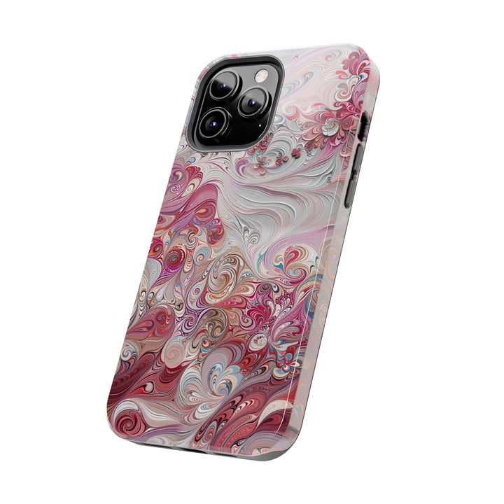 Floral Swirl Symphony - Tough Phone Case - Phone Case - g(0D·IO) - iPhone 13 Mini - -