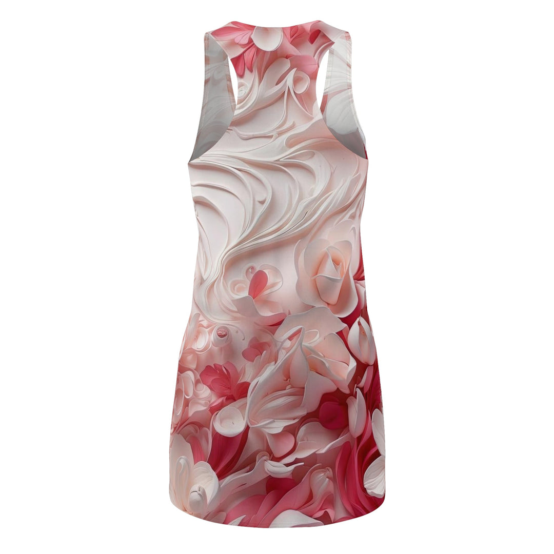 Floral Swirls Abstraction - Racerback Dress - All Over Prints - g(0D·IO) - XS - -