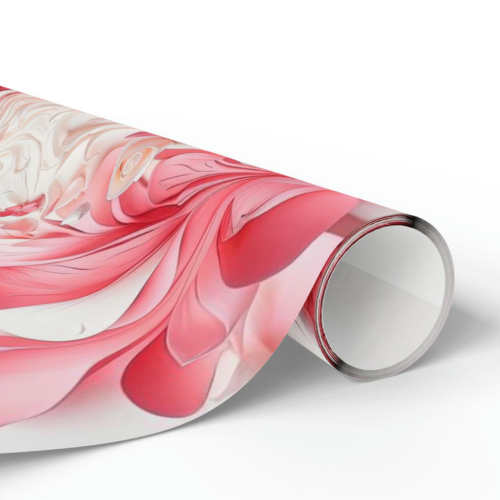 Floral Swirls Abstraction - Wrapping Paper - Home Decor - g(0D·IO) - 30'' x 72'' - Matte -
