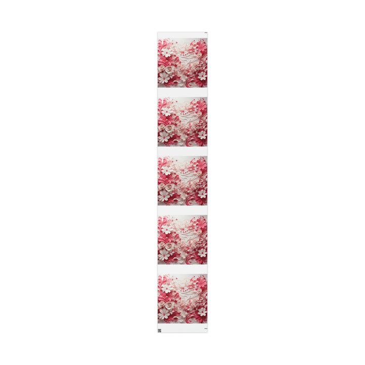 Floral Swirls Abstraction - Wrapping Paper - Home Decor - g(0D·IO) - 30" x 180" - Matte -