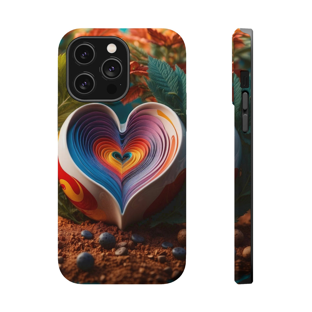 Heartfelt Autumn Read - MagSafe Tough Case - Phone Case - g(0D·IO) - iPhone 14 Pro Max - Matte -