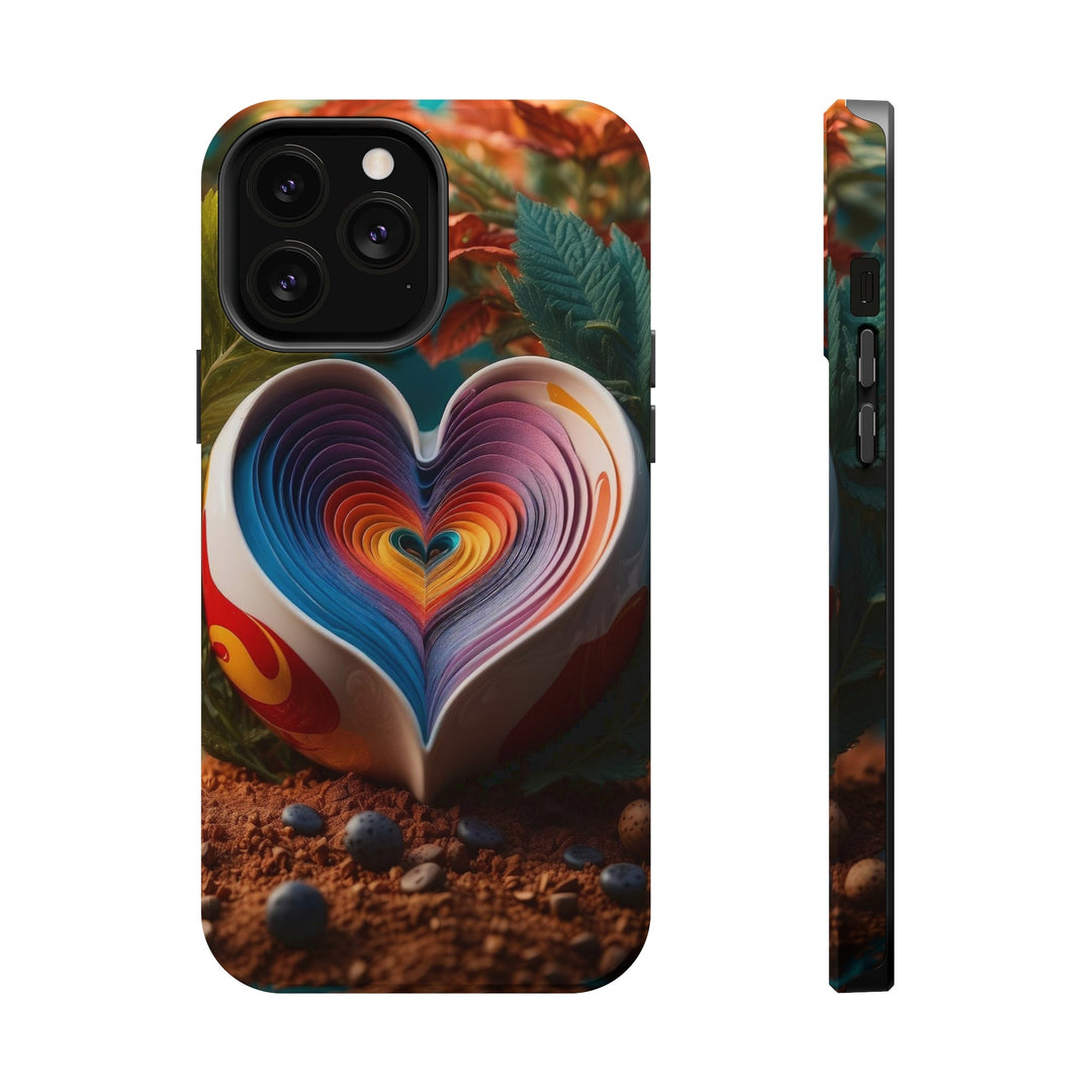 Heartfelt Autumn Read - MagSafe Tough Case - Phone Case - g(0D·IO) - iPhone 13 Pro Max - Matte -