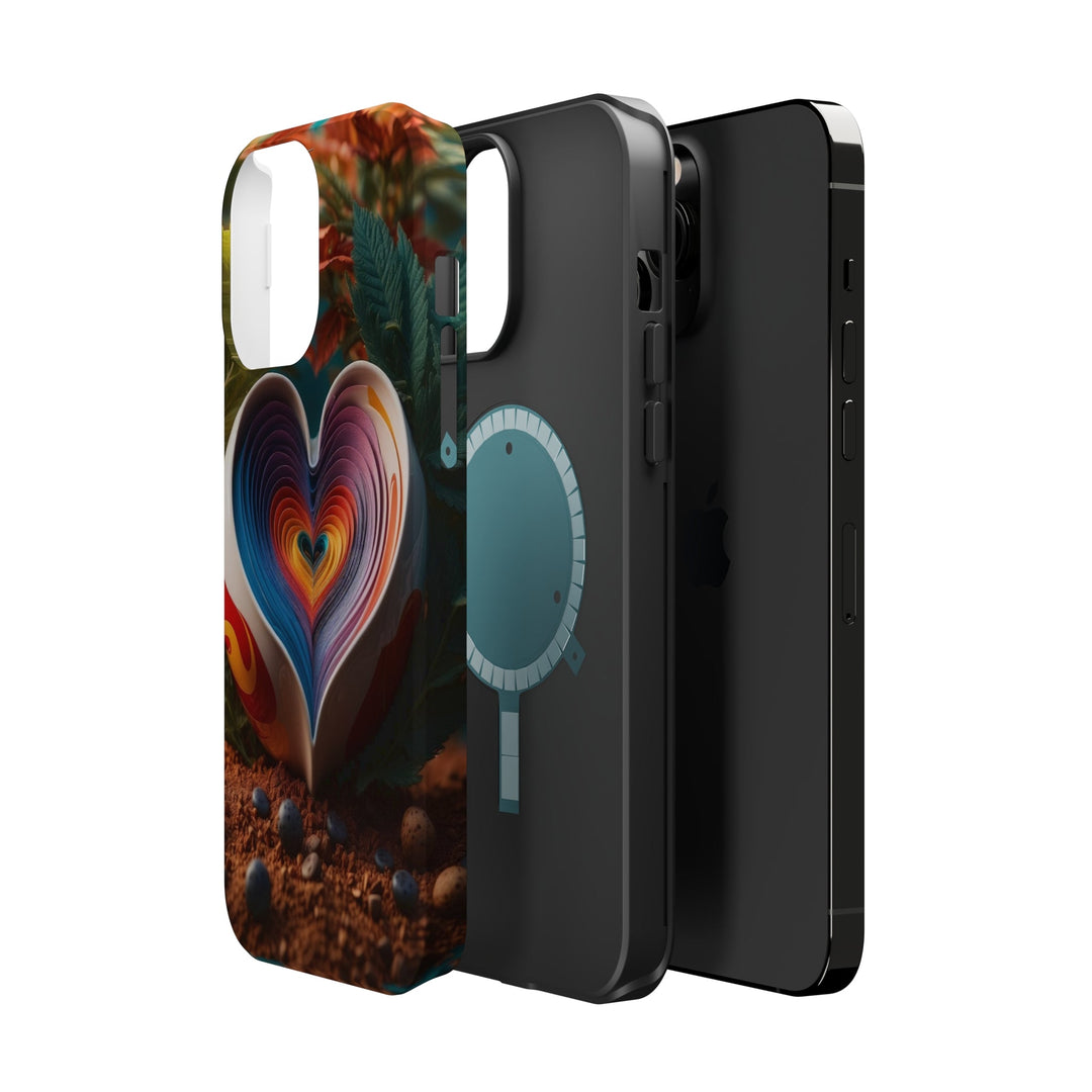 Heartfelt Autumn Read - MagSafe Tough Case - Phone Case - g(0D·IO) - iPhone 13 - Matte -