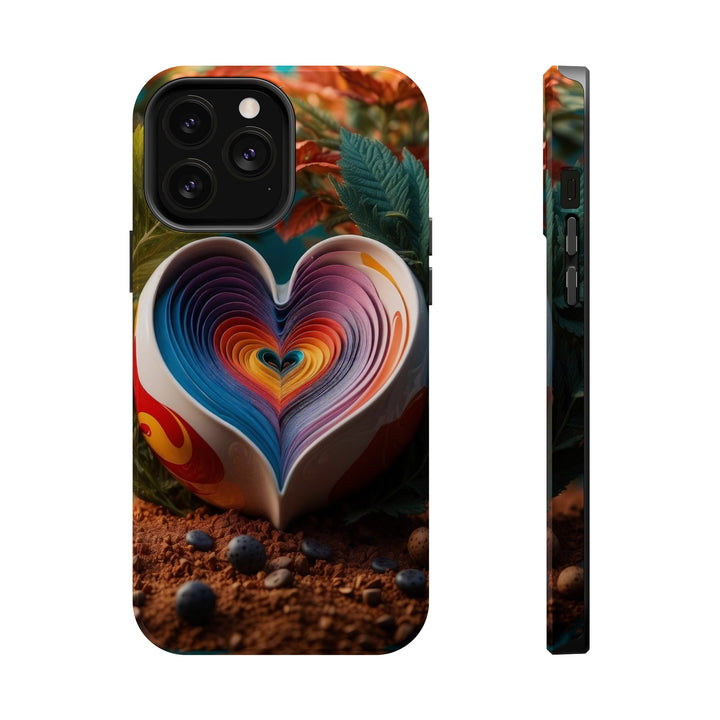 Heartfelt Autumn Read - MagSafe Tough Case - Phone Case - g(0D·IO) - iPhone 13 Pro Max - Glossy -